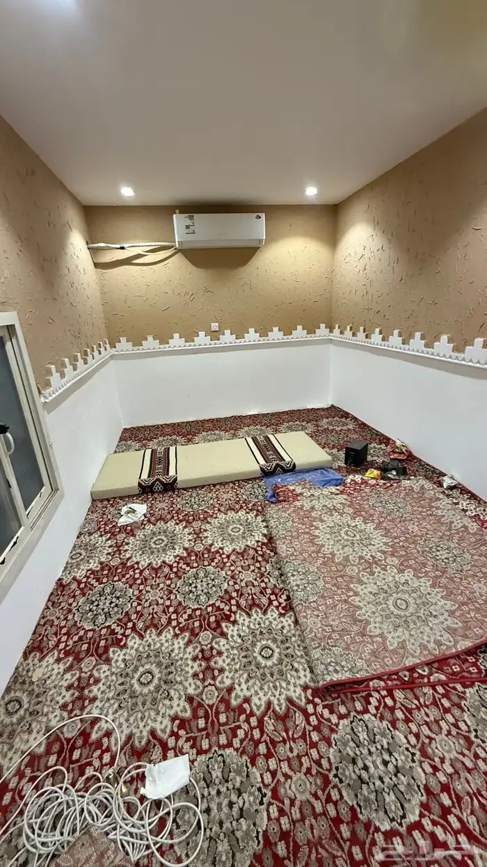 استراحة للايجار (واصلها الياف )في صناعية حوطة سدير 17