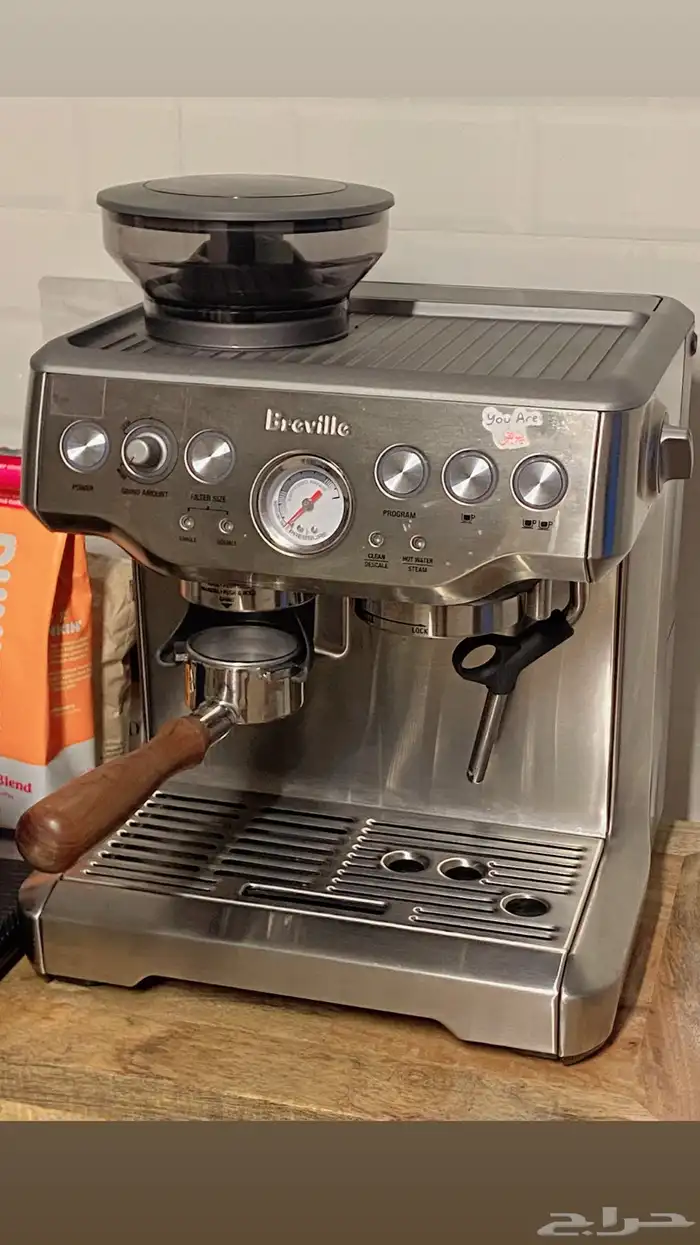مكينة قهوة بريفل breville barista express 1