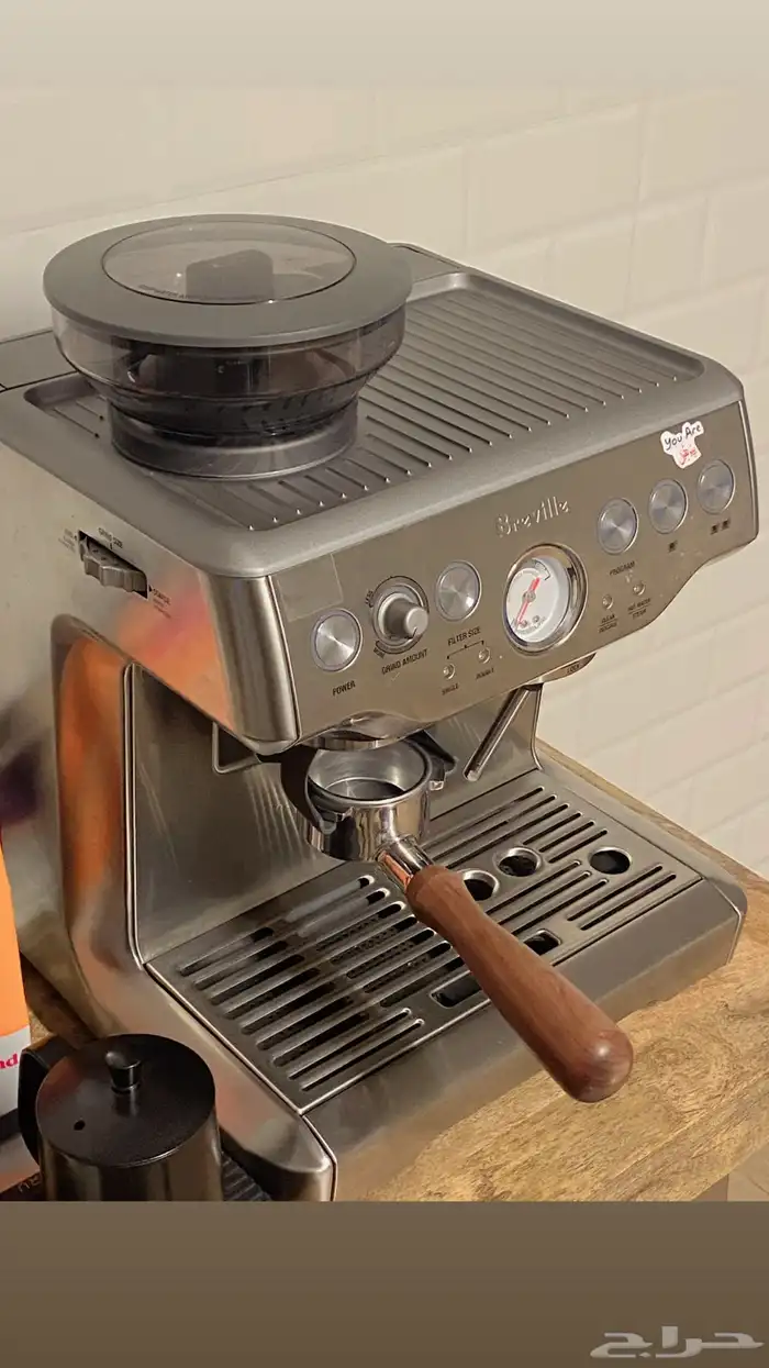 مكينة قهوة بريفل breville barista express 0