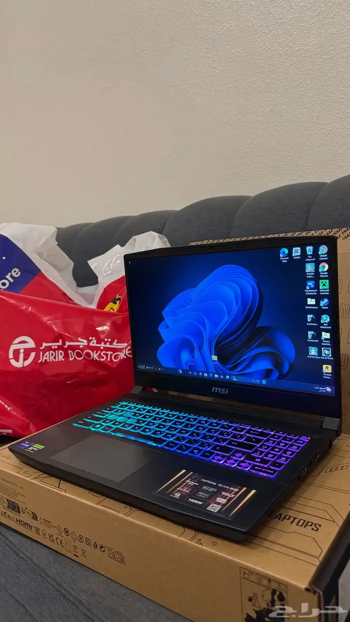 لابتوب قيمنق msi katana 6