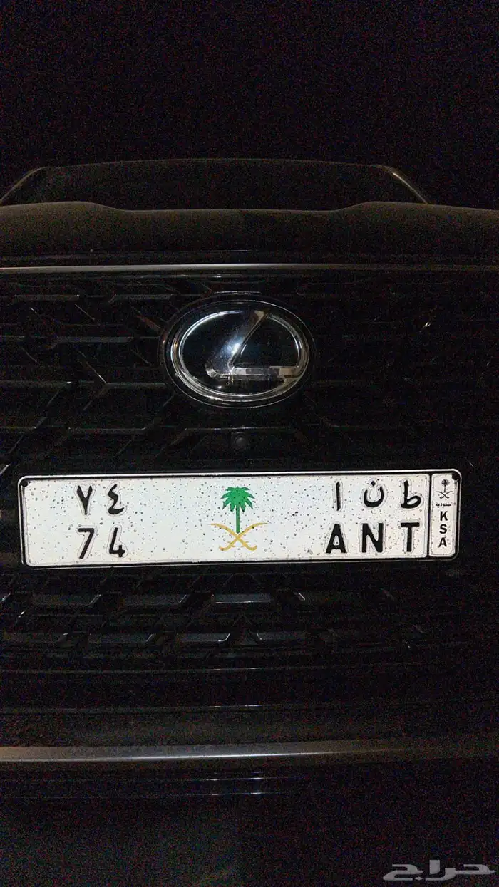 لوحة طنا 74 خصوصي 1