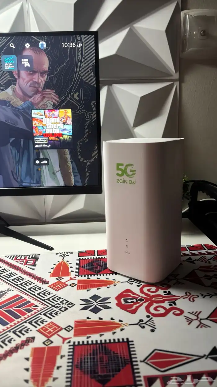 مودم 5G زين نظفيه جديده450موقع العلا 0
