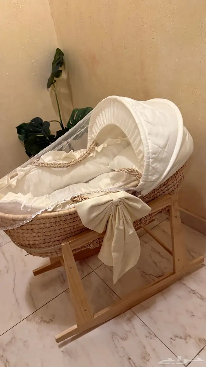 سرير أطفال مهد رضيع  سلة موسى 3