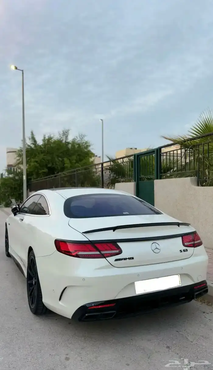 مرسيدس S500 كوبيه محوله S63 موديل 2020 14