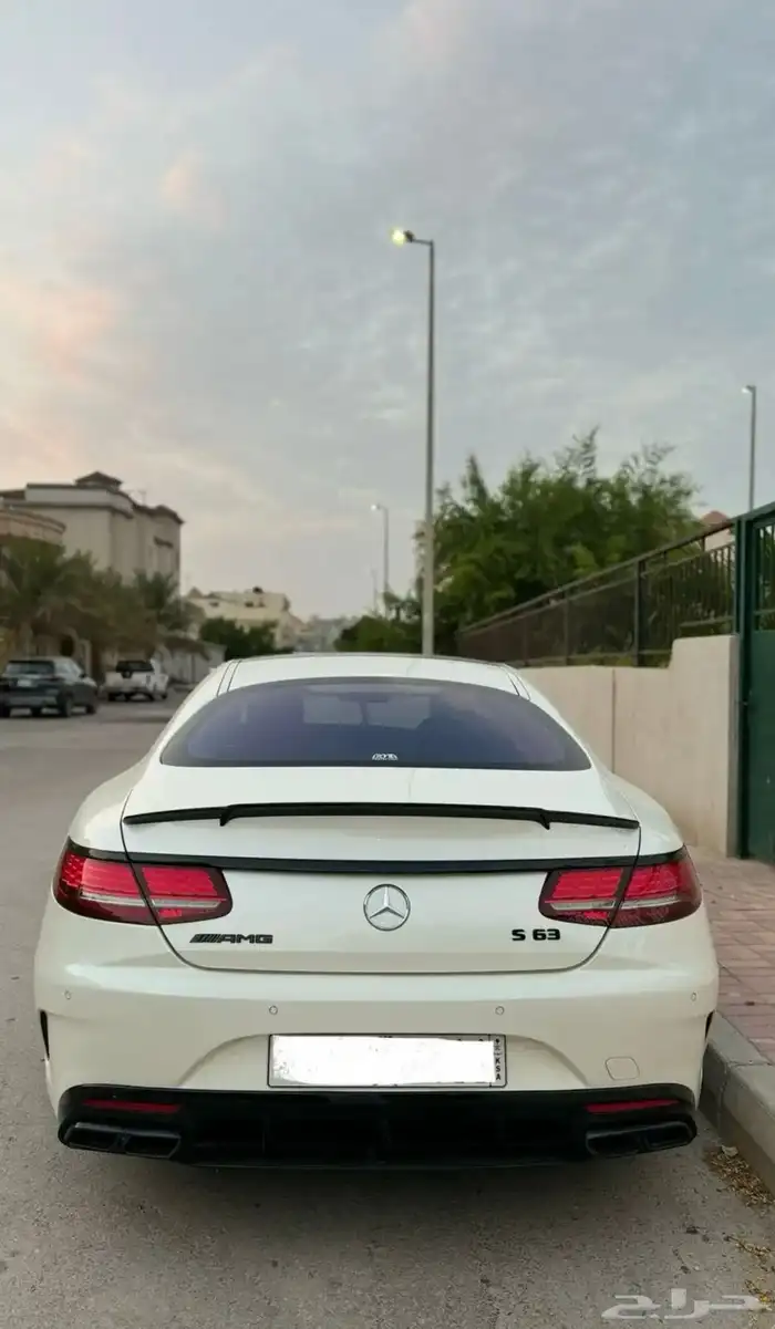 مرسيدس S500 كوبيه محوله S63 موديل 2020 11