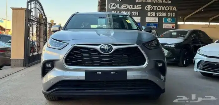 تويوتا هايلاندر GLE هايبرد موديل2025 متوفره اقساط فقط 0