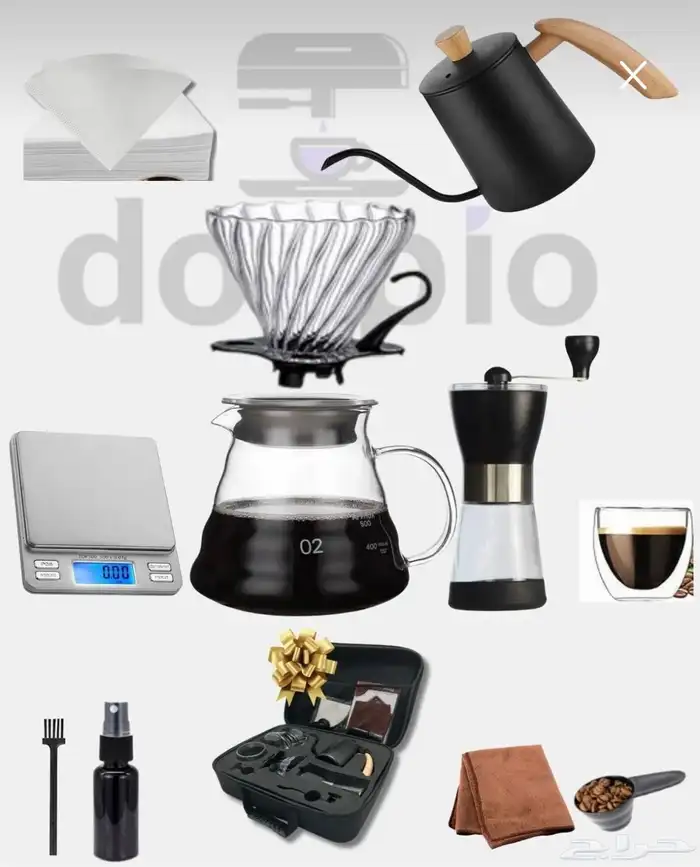 آلة صنع القهوه المقطرة V60 0