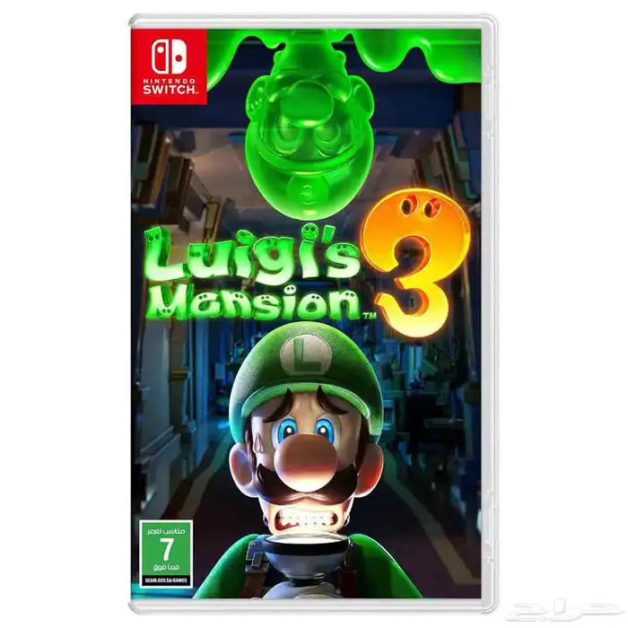 Game Card Luigis Mansion 3 شريط لعبة لويجي مانشن 0