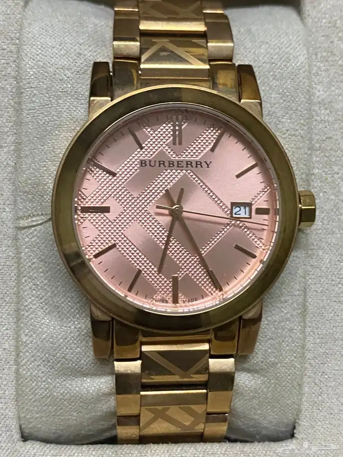 ساعة ماركة بربري burberry اصليه 0