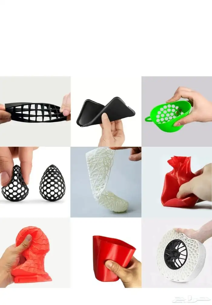 فلمنت خيوط طباعة 3D printing filaments TPU.-silk -matte 2