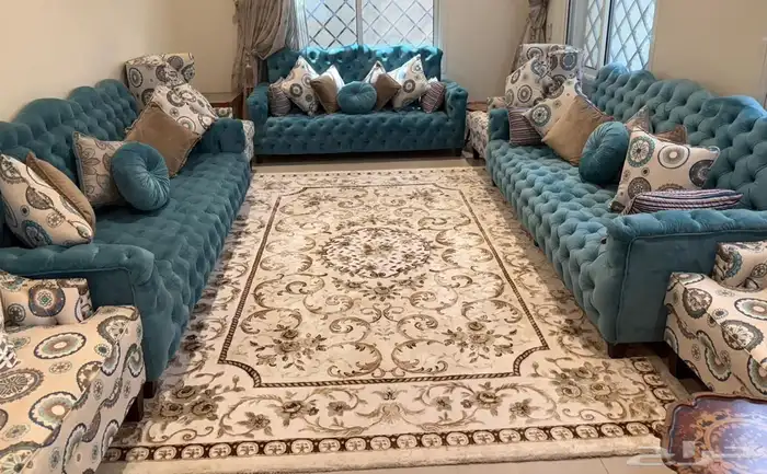 طقم كنب بحالة الجديد 0