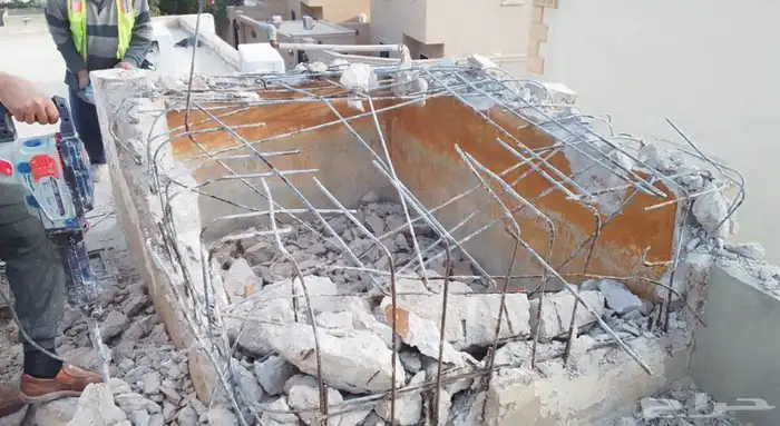 كبروسرات تكسير وحفر ايجار كبروسر تخشين خرسانة ازلت صداء 4