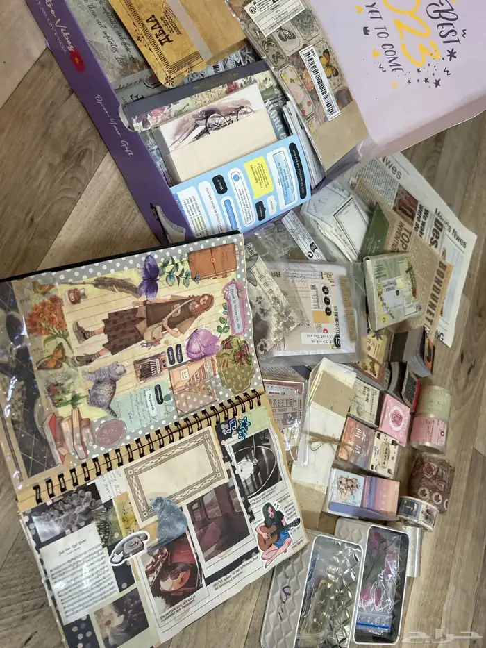 فن الجورنال ملصقات 1