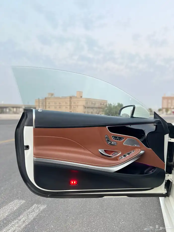 مرسيدس S500 كوب قمة النظافة 2015 ممشى قليل بحالة الوكالة 17