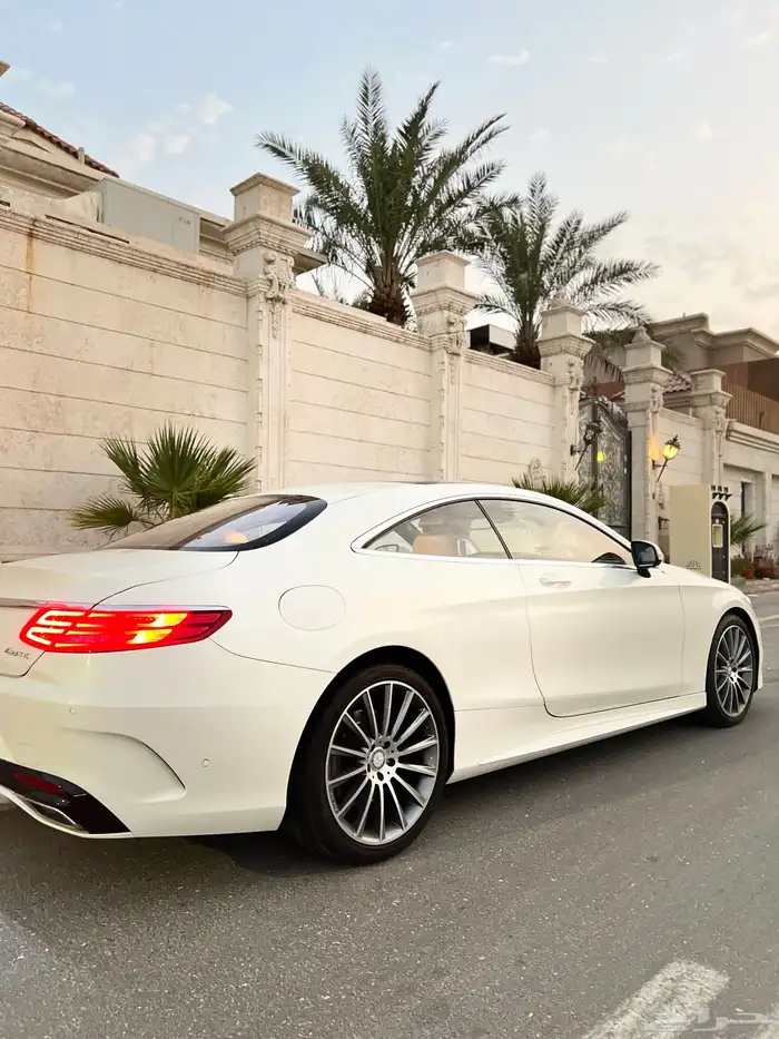 مرسيدس S500 كوب قمة النظافة 2015 ممشى قليل بحالة الوكالة 14