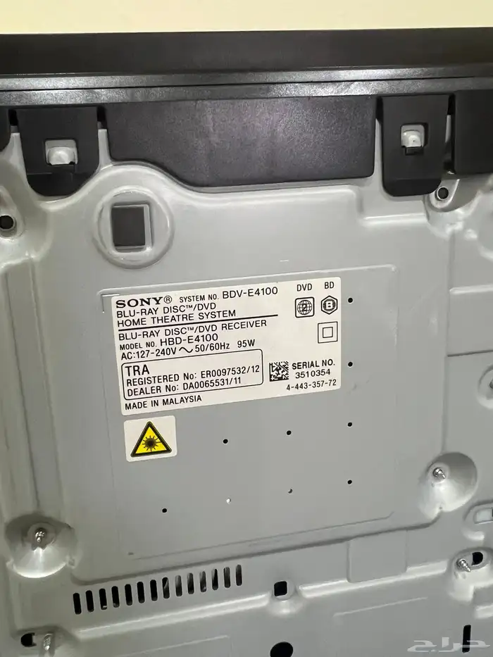 مسرح منزلي للبيع شركة سوني مكون من 5 قطع 9