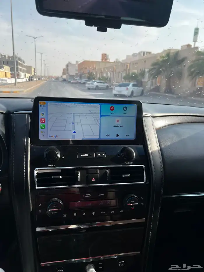 شاشه نيسان بلاتنيوم مستعمله شكل 24 0