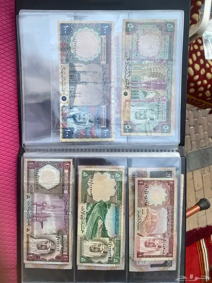 عملات سعودية مختلفة ومقيمة 11