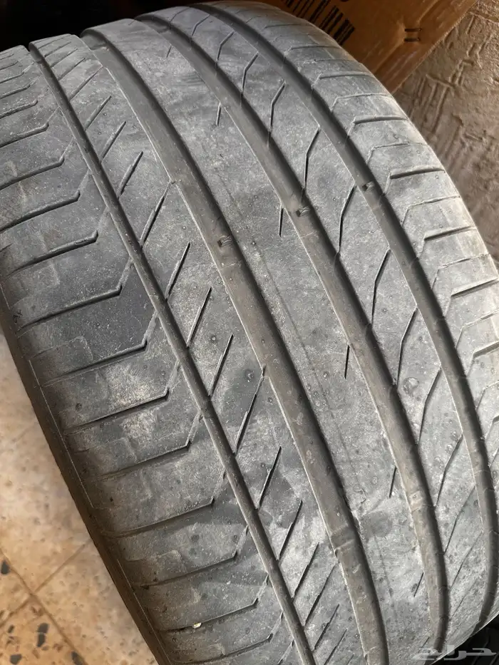 كفرات كونتيننتال 295 40R22Y XL بحالة جيده 1