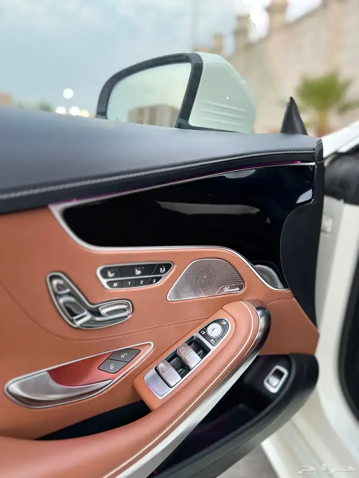 مرسيدس S500 كوب قمة النظافة 2015 ممشى قليل بحالة الوكالة 18