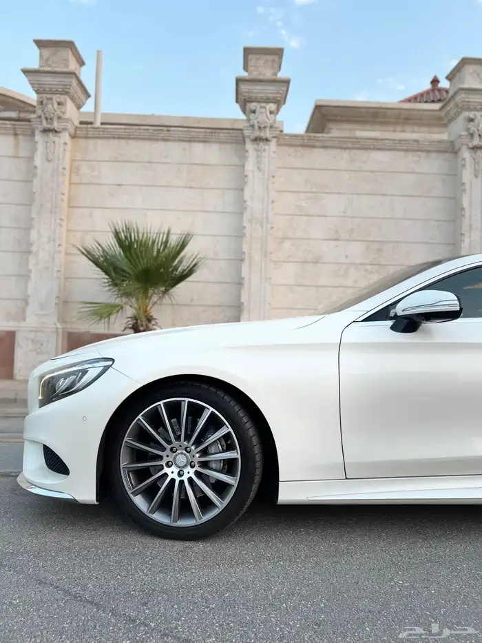 مرسيدس S500 كوب قمة النظافة 2015 ممشى قليل بحالة الوكالة 3