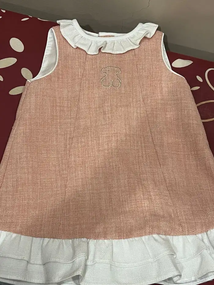 خمس فساتين لطفله عمرها سنه استخدام قليل جدا 3