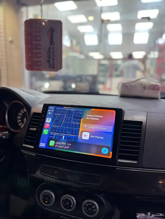 شاشة مستوبيشي لانسر 2010 4