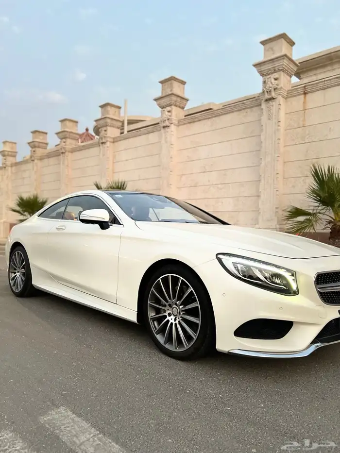 مرسيدس S500 كوب قمة النظافة 2015 ممشى قليل بحالة الوكالة 13