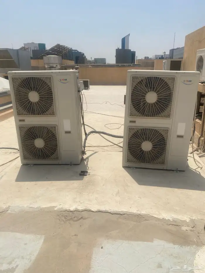 للبيع ثلاثه مكيفات مركزيه حجم 5 طن 0