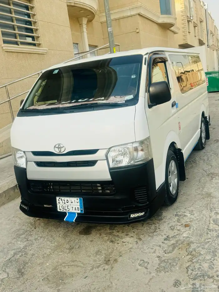 باص تويوتا هايس للإيجار 14 راكب مع سائق توصيل نقل 1