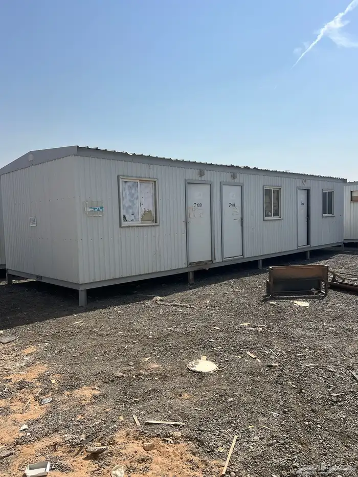 غرف بركسات جاهزة مستخدمة نضيفة المقاسات كبيرة وصغيرة 1