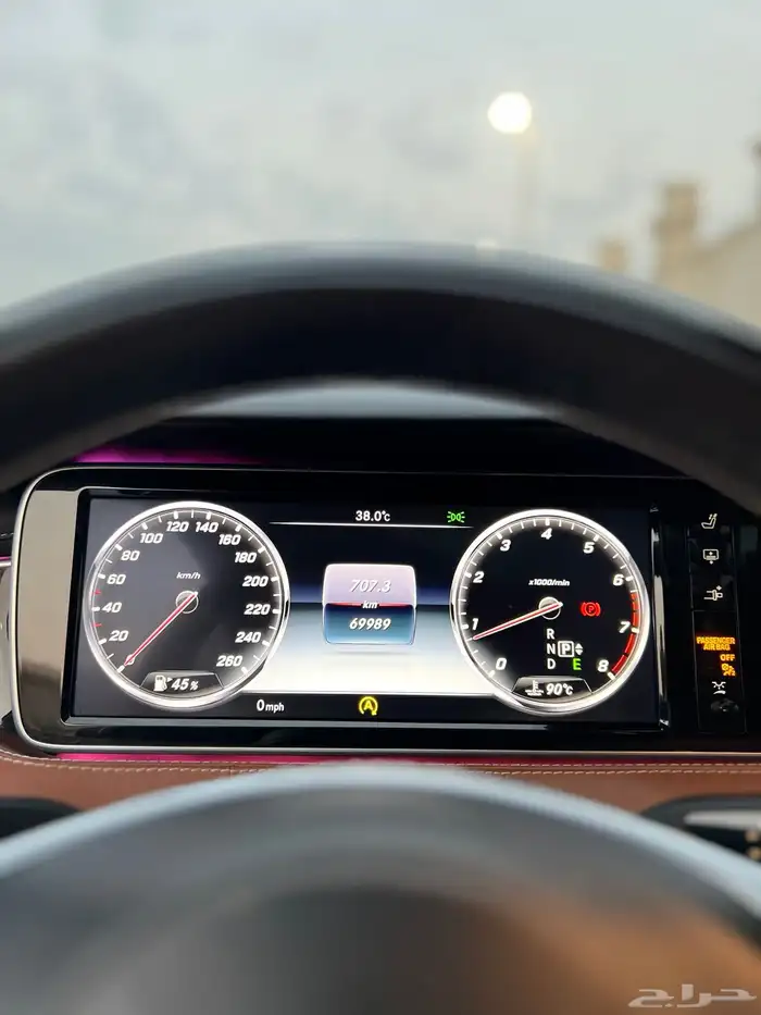 مرسيدس S500 كوب قمة النظافة 2015 ممشى قليل بحالة الوكالة 23