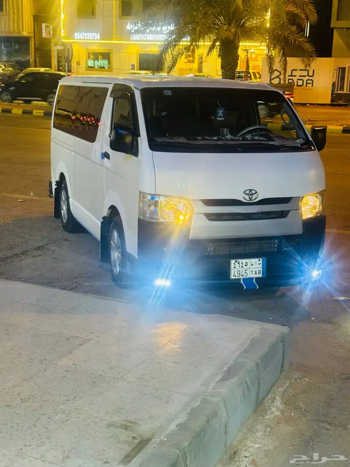باص تويوتا هايس للإيجار 14 راكب مع سائق توصيل نقل 2