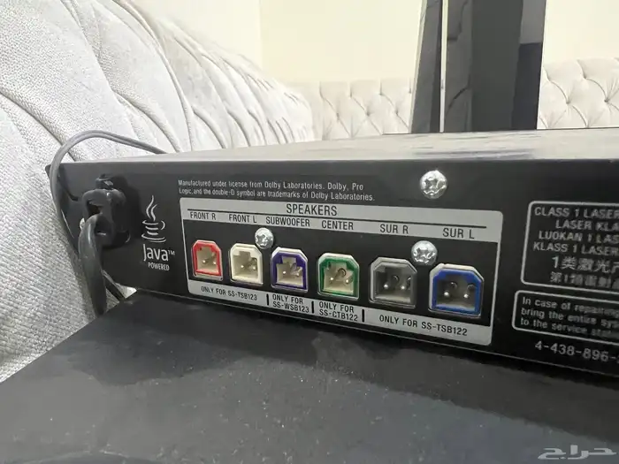 مسرح منزلي للبيع شركة سوني مكون من 5 قطع 6