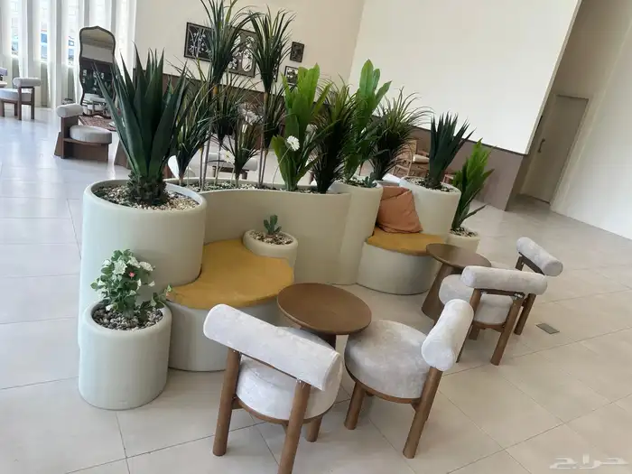احواض زراعيه وجلسات خارجيه فايبر كلاس 24