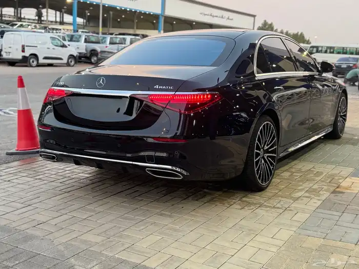 مرسيدس S580 2023 جفالي على الضمان 2