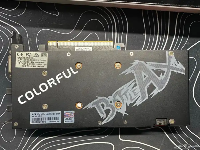 للبيع كرت شاشة Nvidia GeForce GTX1660 Super شبه جديدة 2