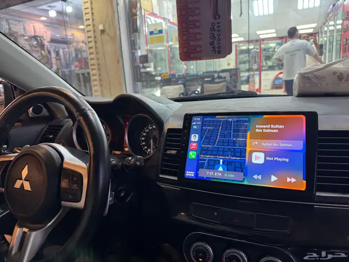 شاشة مستوبيشي لانسر 2010 5