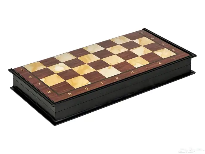 لعبه شطرنج الجماعية بتصميم مميز وقابل للطي - شطرنج بلاستيكي 1