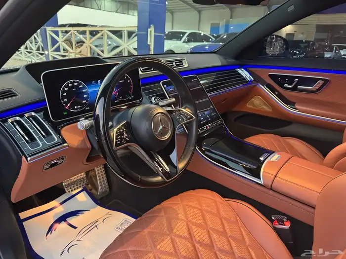 مرسيدس S580 2023 جفالي على الضمان 5