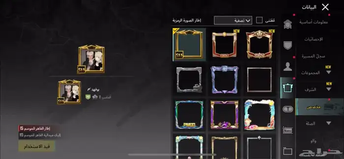 حساب ببجي 4