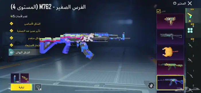حساب ببجي 60