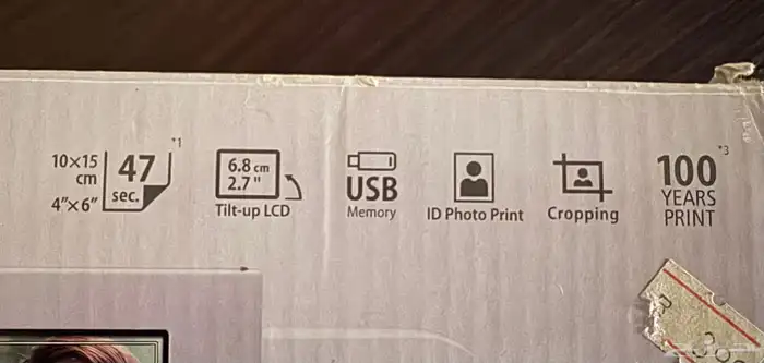 طابعة كانون Canon SELPHY CP810 Color Photo 0