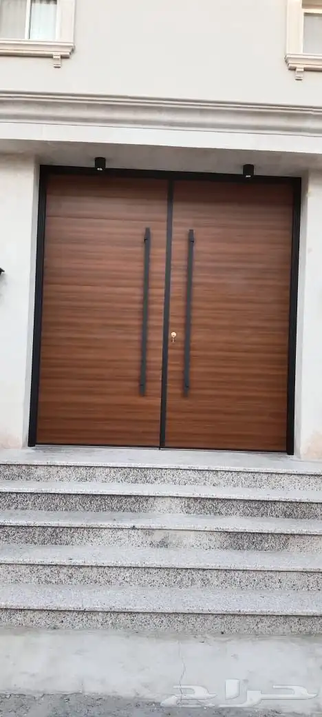 نوافذ وأبواب UPVC المنيوم ابواب WPC 12