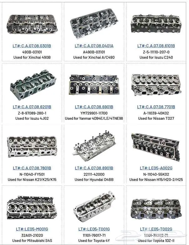 قطع غيار الرافعات الشوكية أرخص من الوكالة Forklift parts 1