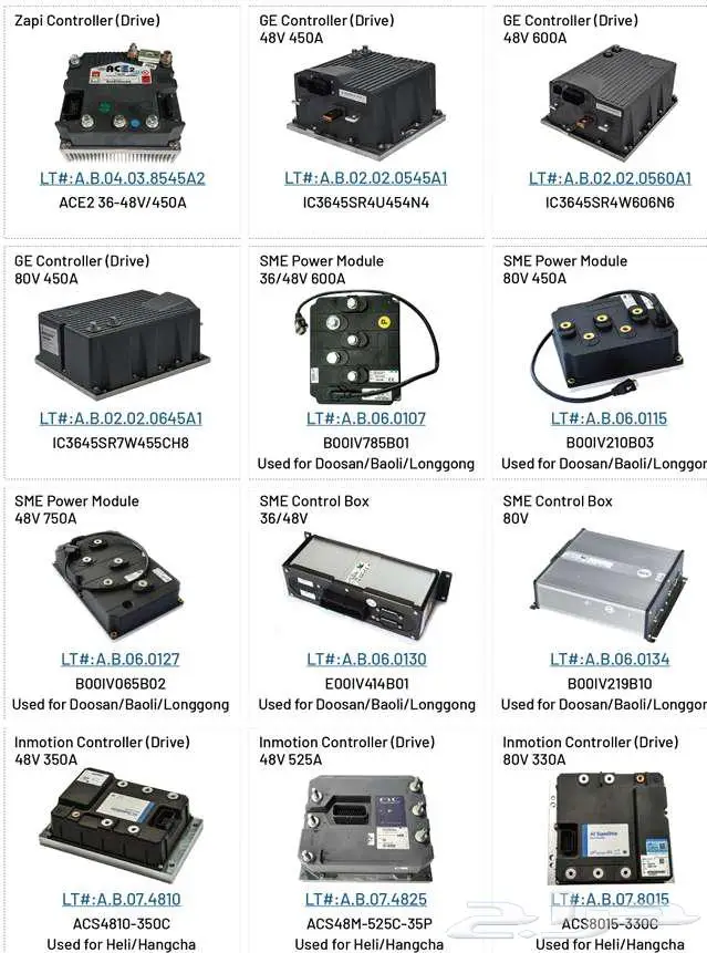 قطع غيار الرافعات الشوكية أرخص من الوكالة Forklift parts 18