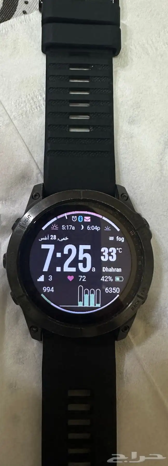 ساعة قارمن FENIX 7X sapphire solar 1