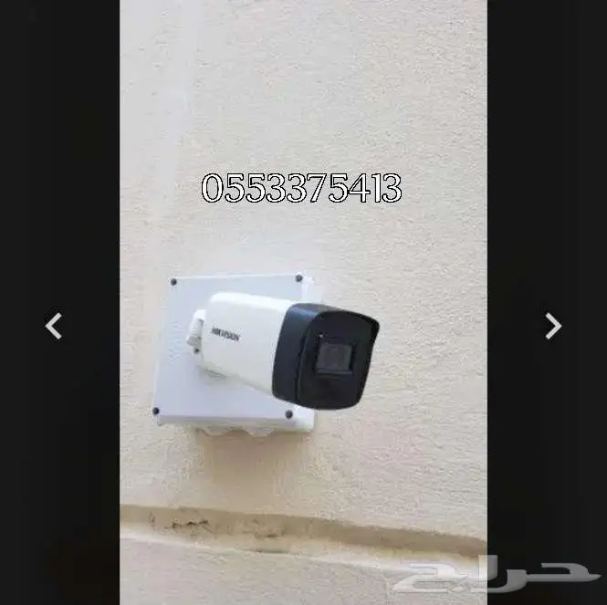 فني تركيب كميرات مراقبه داخل ابوعريش وقراها 2