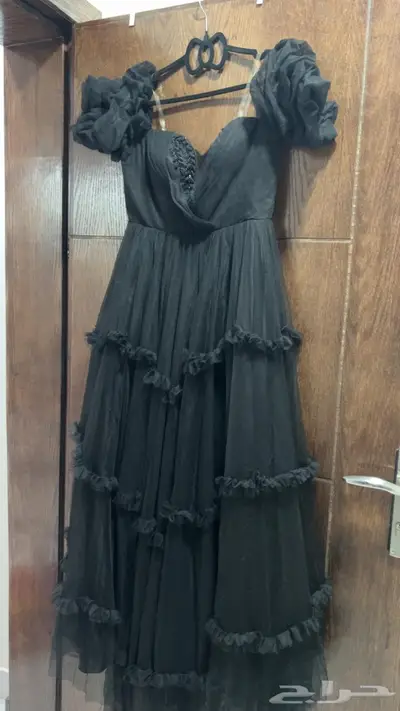 فستان سهرة اسود 0