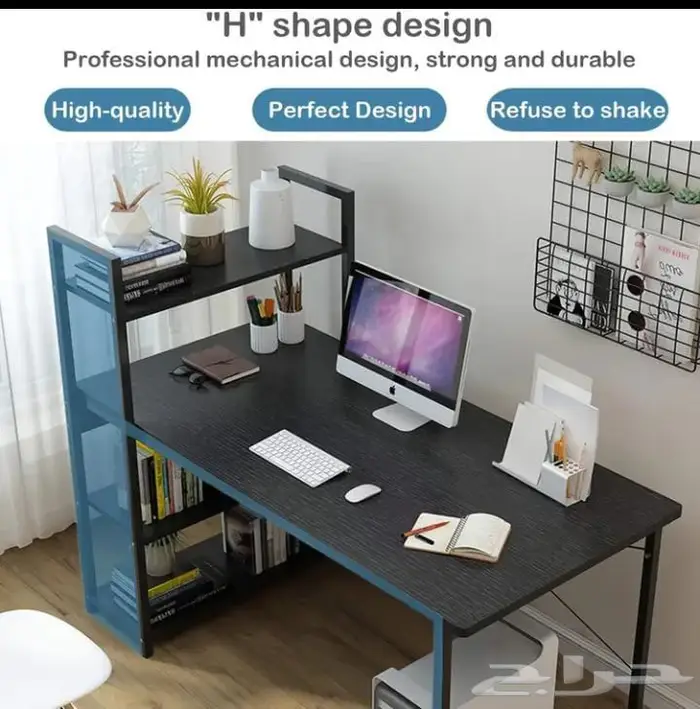 طاولة مكتب منزلية للمكتب وغيرة وللكتابة بأسلوب بسبط 5